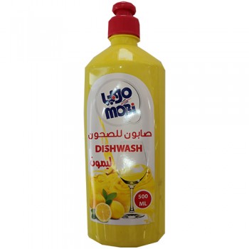 موبي صابون سائل منظف صحون برائحة الليمون - 500مل